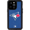 MLB Toronto Blue Jays Solid Distressed iPhone 15 Pro Waterproof Case